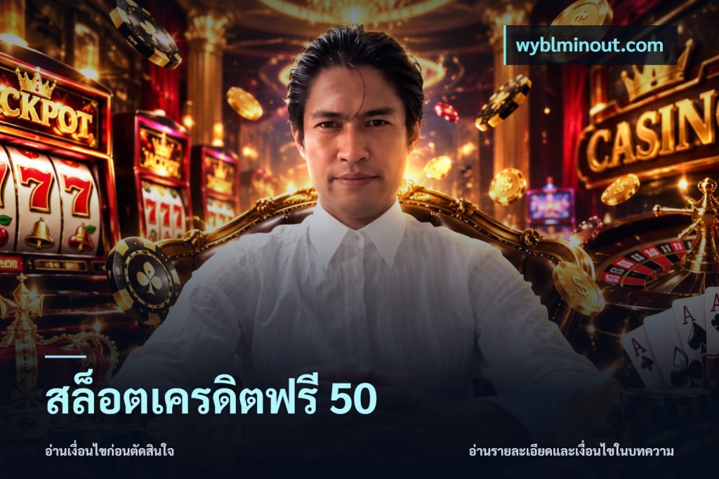 สล็อตเครดิตฟรี 50