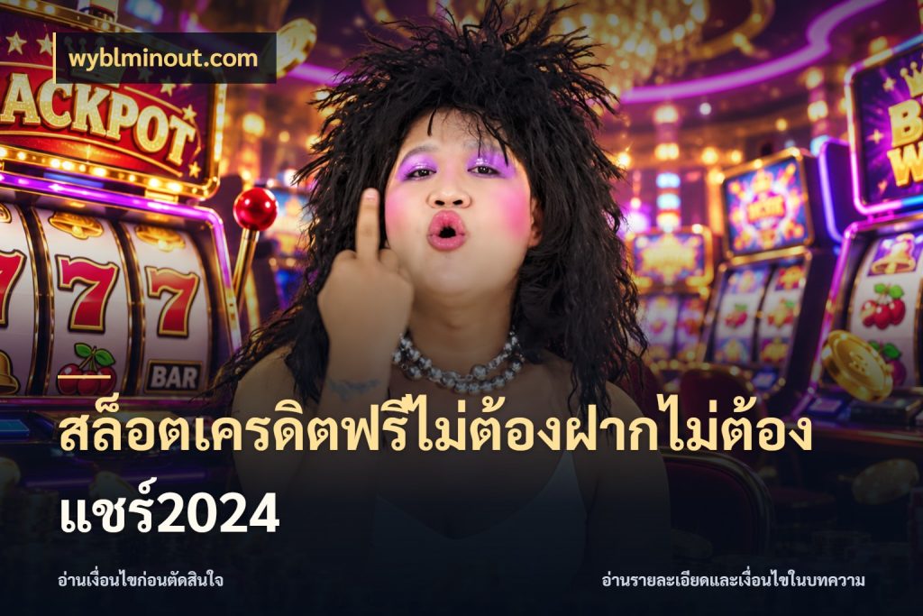 สล็อตเครดิตฟรีไม่ต้องฝากไม่ต้องแชร์2024 รู้จักยอดและขอบเขตของเครดิตฟรี สไตล์ wyblminout.com