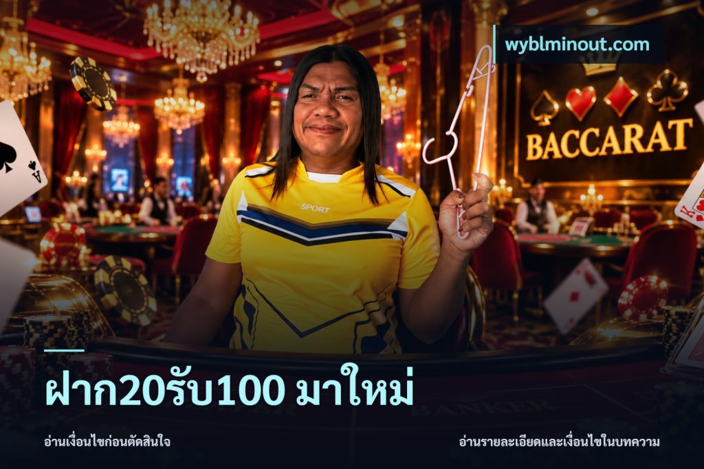 ฝาก20รับ100 มาใหม่