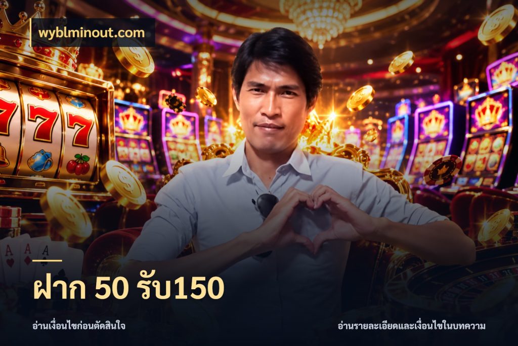 ฝาก 50 รับ150 wyblminout.com เปิดมุมโปรให้เข้ากับเกมแนวโปรด