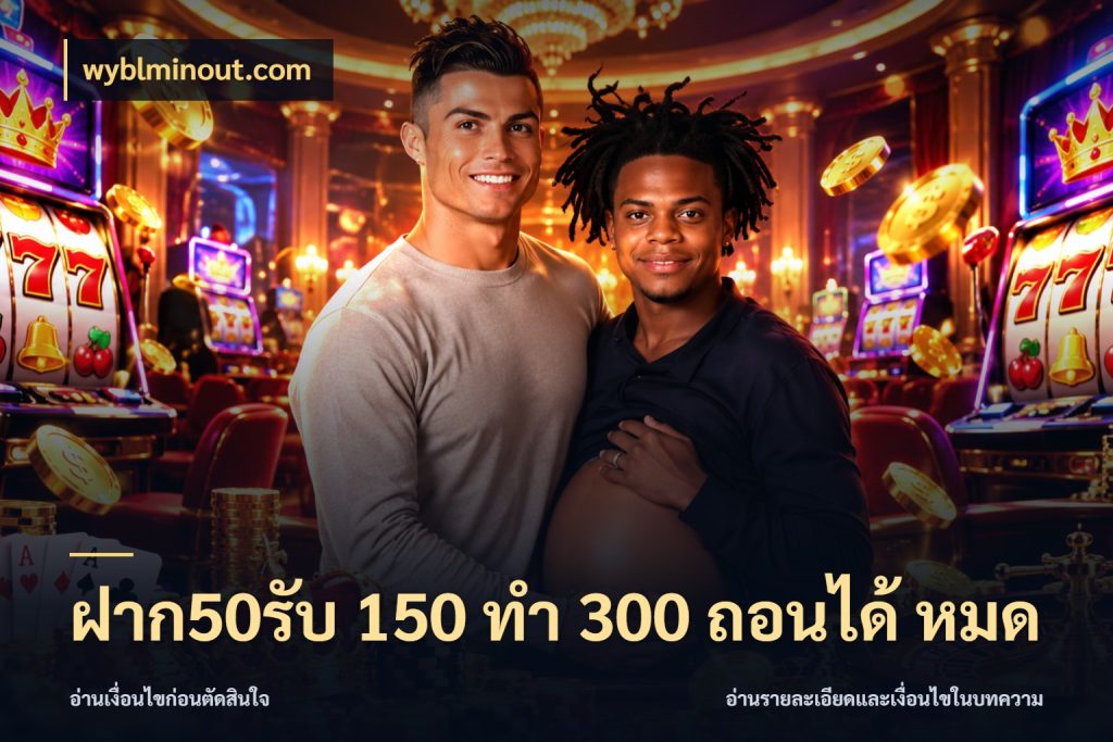 ฝาก50รับ 150 ทำ 300 ถอนได้ หมด ยอดฝากและยอดรับในมุมของคนชอบลุ้น สไตล์ wyblminout.com