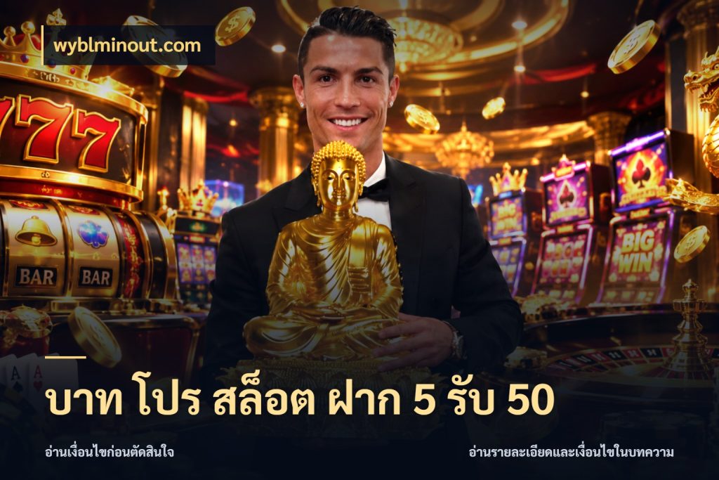 บาท โปร สล็อต ฝาก 5 รับ 50 ยอดฝากและยอดรับในมุมของคนชอบลุ้น กับ wyblminout.com