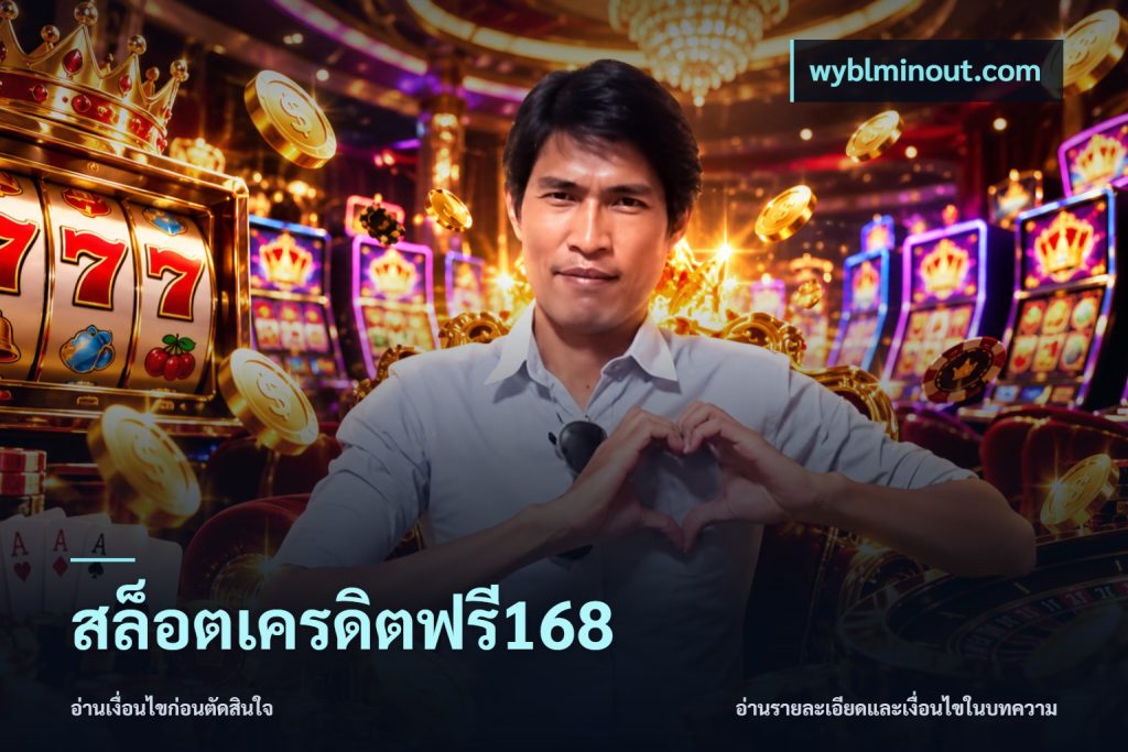สล็อตเครดิตฟรี168