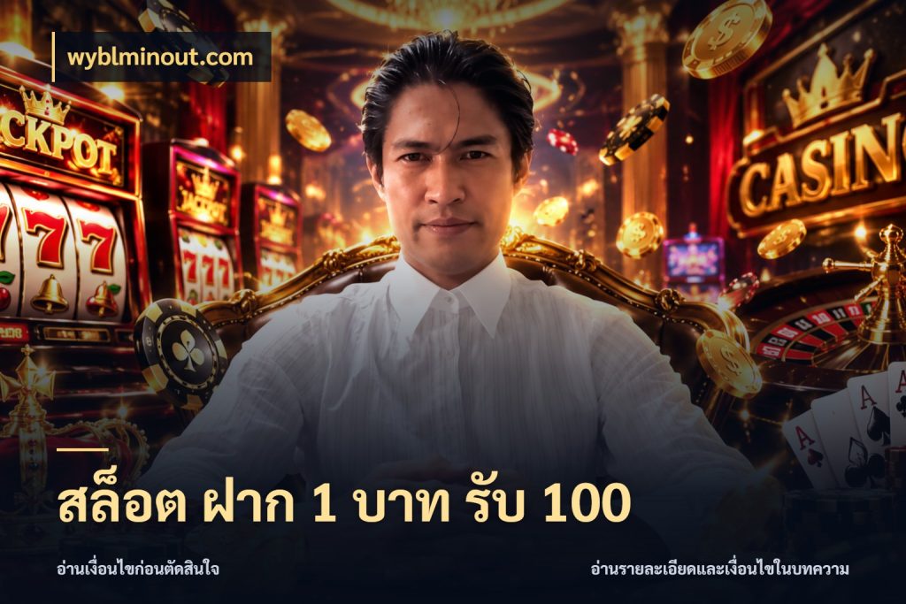 สล็อต ฝาก 1 บาท รับ 100 wyblminout.com สีสันของโปรฝากและยอดรับ