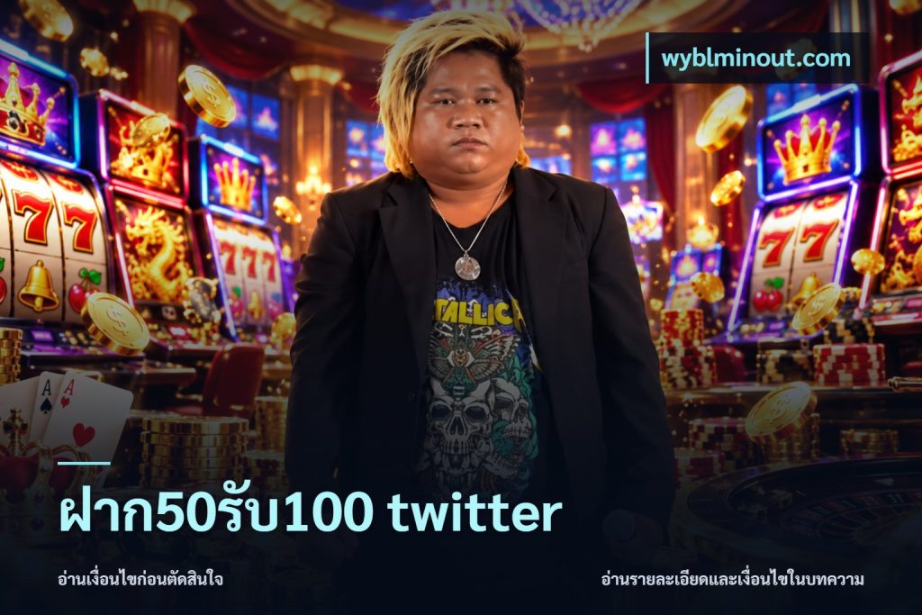ฝาก50รับ100 twitter