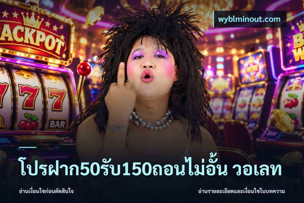 โปรฝาก50รับ150ถอนไม่อั้น วอเลท