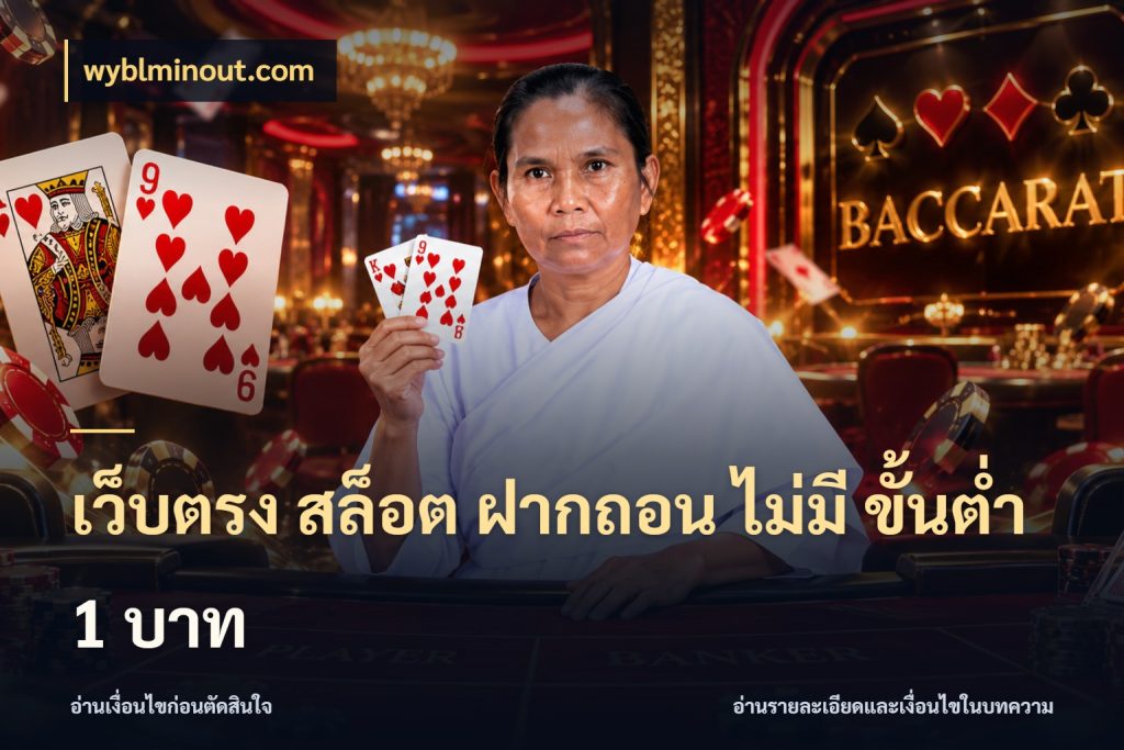 เว็บตรง สล็อต ฝากถอน ไม่มี ขั้นต่ำ 1 บาท เกมที่ชอบในขอบเขตเงินของตัวเอง ในมุม wyblminout.com