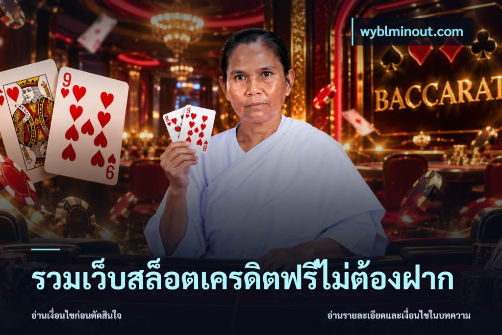 รวมเว็บสล็อตเครดิตฟรีไม่ต้องฝาก