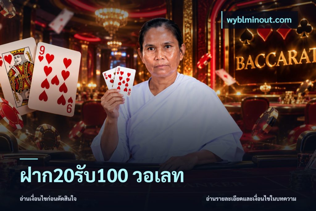 ฝาก20รับ100 วอเลท