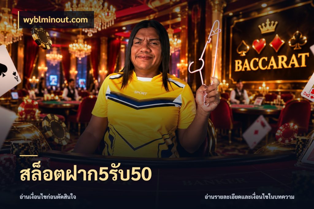สล็อตฝาก5รับ50 โปรกับเกมที่ชอบเลือกให้ตรงสไตล์ กับ wyblminout.com