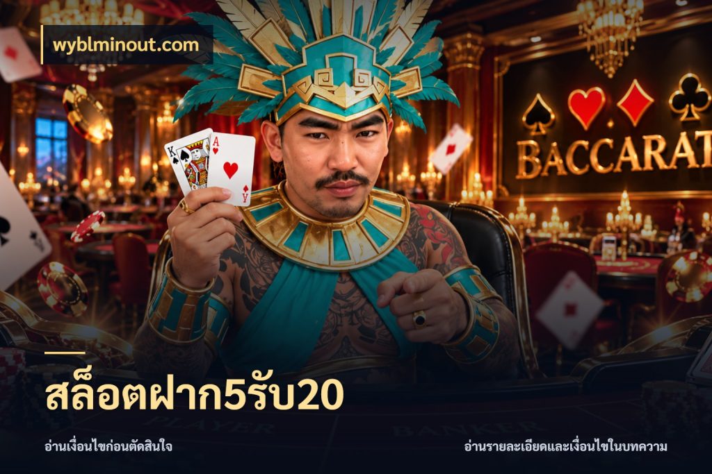 สล็อตฝาก5รับ20 โปรกับเกมที่ชอบเลือกให้ตรงสไตล์ สไตล์ wyblminout.com