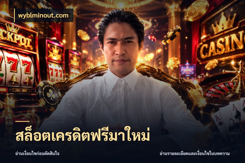 สล็อตเครดิตฟรีมาใหม่ สีสันของเครดิตฟรีและเกมแนวที่ชอบ กับ wyblminout.com