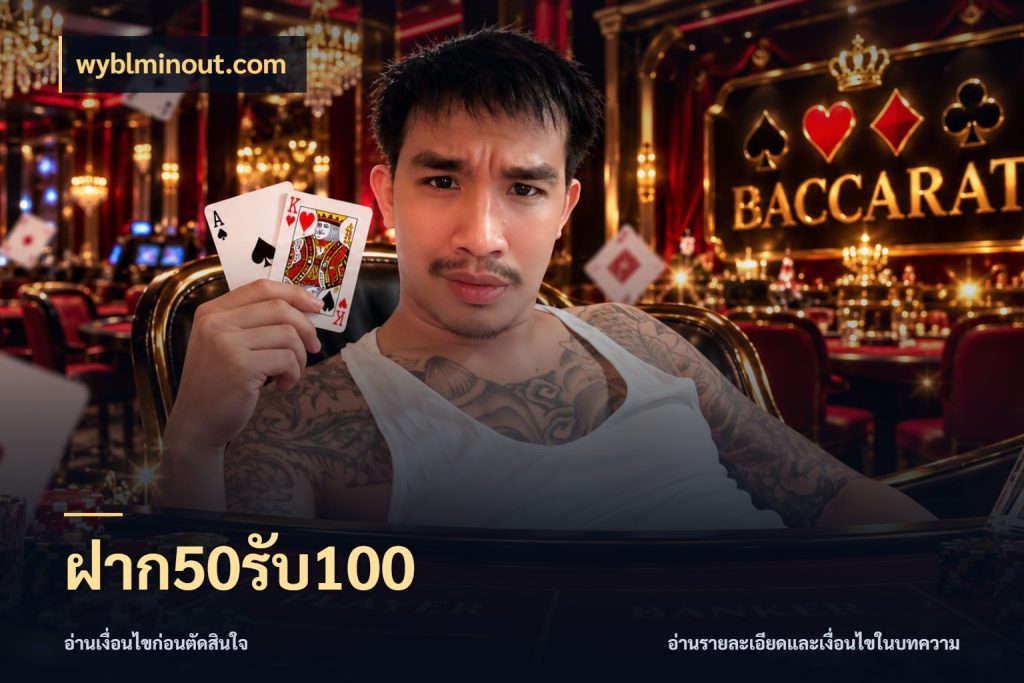 ฝาก50รับ100 จับคู่โบนัสกับสไตล์เกมที่ชอบ ในมุม wyblminout.com
