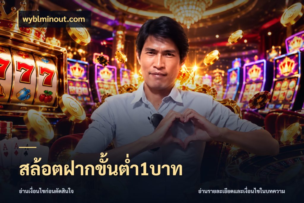 สล้อตฝากขั้นต่ำ1บาท ยอดเริ่มต้นน่าจับตากับสิทธิ์ที่เกี่ยวข้อง สไตล์ wyblminout.com