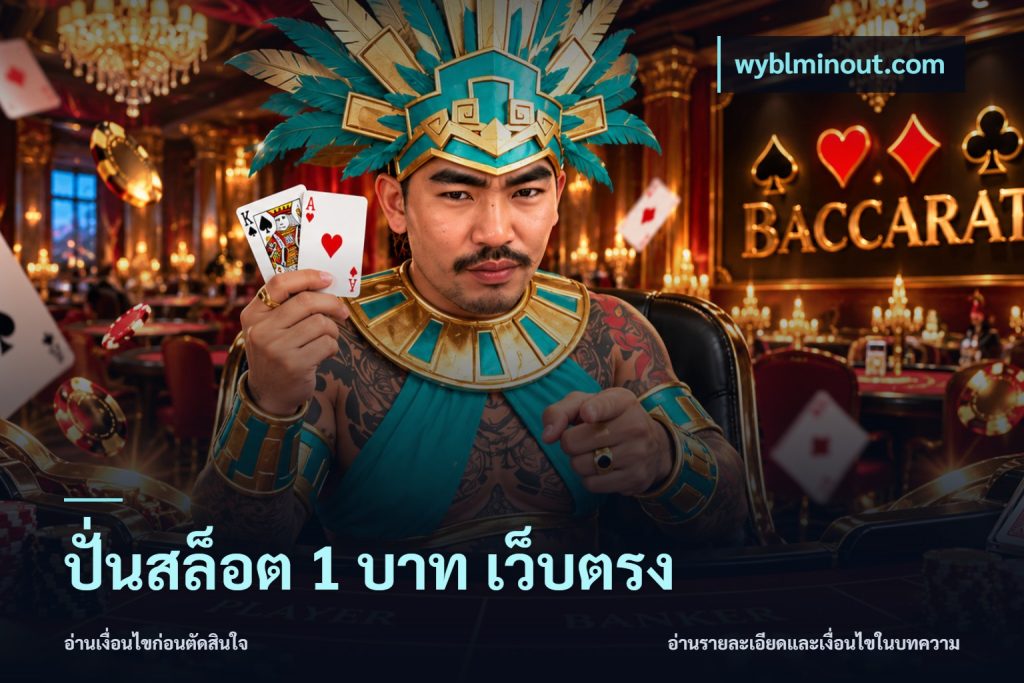 ปั่นสล็อต 1 บาท เว็บตรง