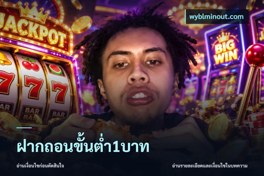 ฝากถอนขั้นต่ำ1บาท
