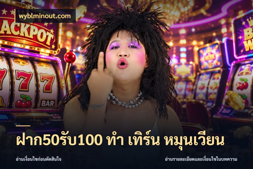 ฝาก50รับ100 ทํา เทิร์น หมุนเวียน wyblminout.com เปิดมุมโปรให้เข้ากับเกมแนวโปรด